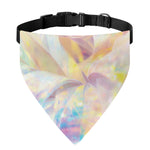 Bright Holographic Print Over The Collar Dog Bandana