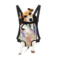 Bright Holographic Print Pet Carrier Backpack