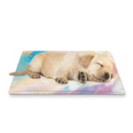 Bright Holographic Print Pet Cooling Mat Cover