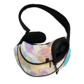 Bright Holographic Print Pet Sling Carrier