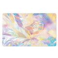 Bright Holographic Print Polyester Doormat
