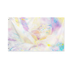 Bright Holographic Print Polyester Flag
