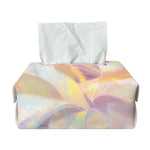 Bright Holographic Print Rectangle Tissue Box Cover