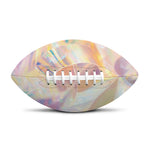 Bright Holographic Print Rugby Ball
