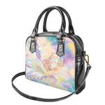 Bright Holographic Print Shoulder Handbag