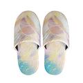 Bright Holographic Print Slippers
