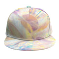 Bright Holographic Print Snapback Cap