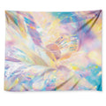 Bright Holographic Print Tapestry