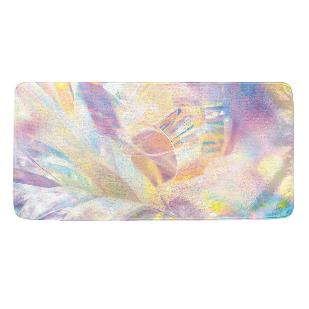 Bright Holographic Print Towel