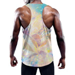 Bright Holographic Print Training Tank Top