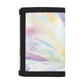 Bright Holographic Print Trifold Wallet