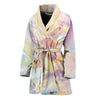 Bright Holographic Print Women's Bathrobe