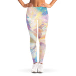 Bright Holographic Print Women's Leggings