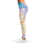 Bright Holographic Print Women's Leggings