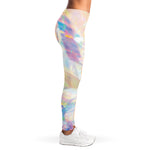Bright Holographic Print Women's Leggings