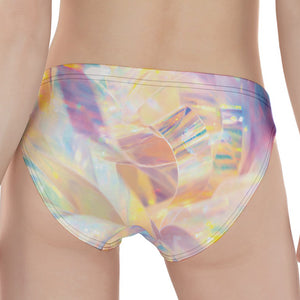 Bright Holographic Print Women's Panties