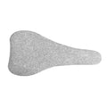 Bright Silver (NOT Real) Glitter Print Bicycle Seat Cover