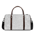 Bright Silver (NOT Real) Glitter Print Duffel Bag