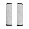 Bright Silver (NOT Real) Glitter Print Handle Covers
