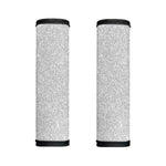 Bright Silver (NOT Real) Glitter Print Handle Covers