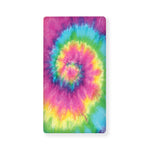 Bright Spiral Tie Dye Print Baby Crib Sheet