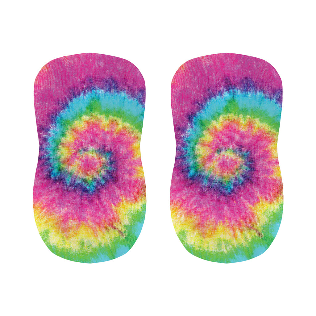 Bright Spiral Tie Dye Print Bar Stool Covers