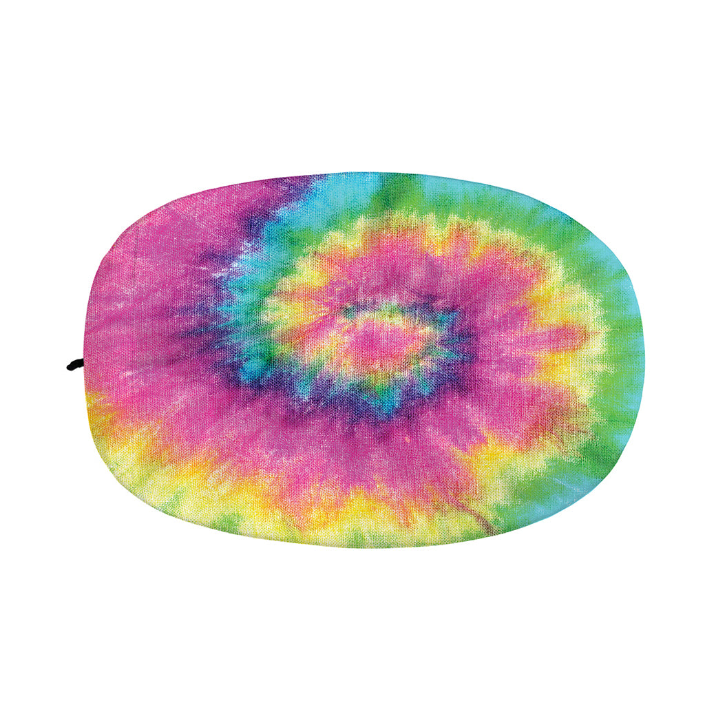 Bright Spiral Tie Dye Print Car Side Mirror Covers