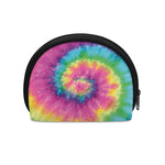 Bright Spiral Tie Dye Print Coin Purse