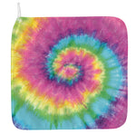 Bright Spiral Tie Dye Print Hand Towel