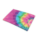 Bright Spiral Tie Dye Print Pet Cooling Mat Cover
