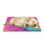 Bright Spiral Tie Dye Print Pet Cooling Mat Cover