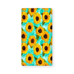 Bright Sunflower Pattern Print Baby Crib Sheet