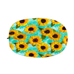 Bright Sunflower Pattern Print Car Side Mirror Covers