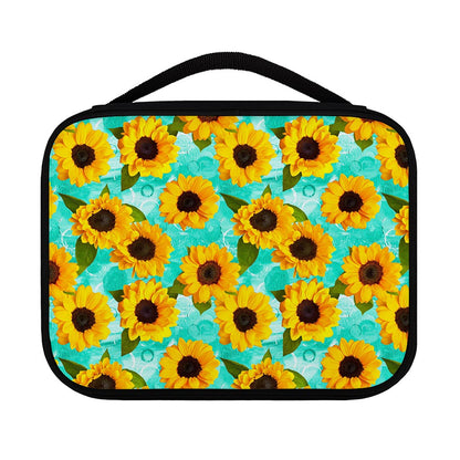 Bright Sunflower Pattern Print Classic Bible Case