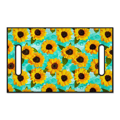 Bright Sunflower Pattern Print Golf Cart Seat Cover