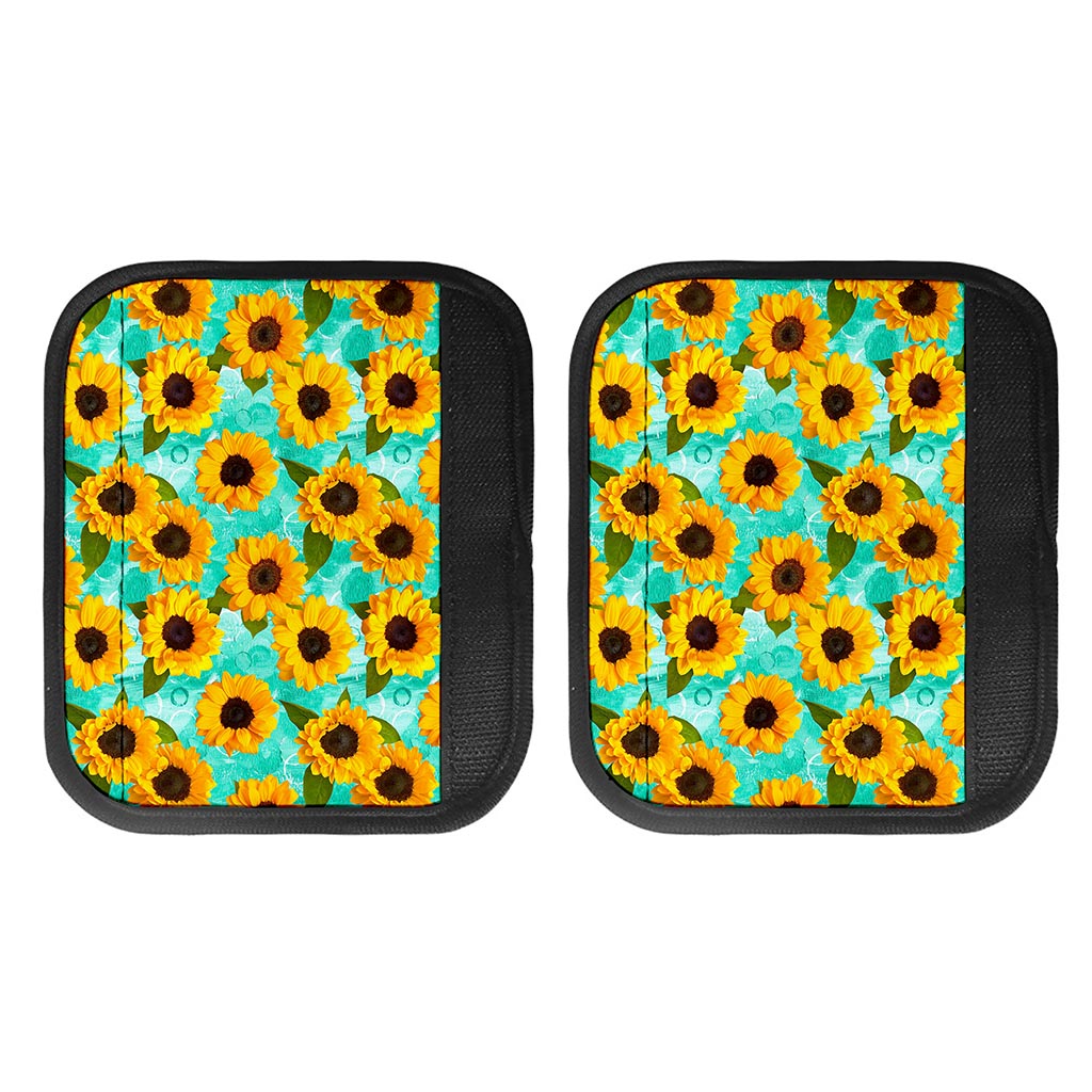 Bright Sunflower Pattern Print Handle Covers