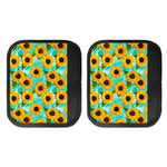 Bright Sunflower Pattern Print Handle Covers