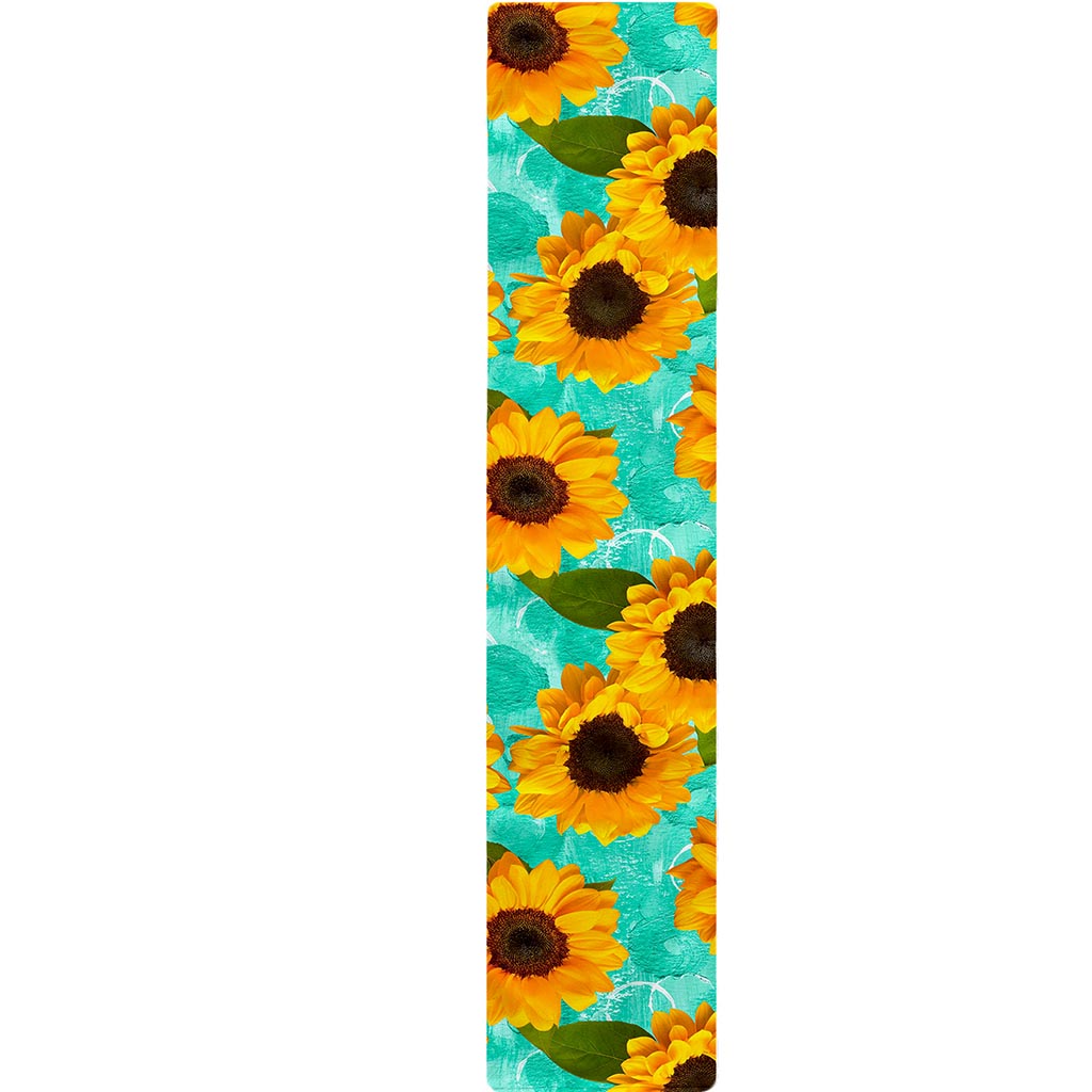 Bright Sunflower Pattern Print Table Runner