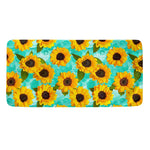 Bright Sunflower Pattern Print Towel