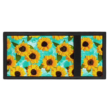 Bright Sunflower Pattern Print Trifold Wallet