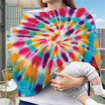 Bright Swirl Tie Dye Print Baby Seat Cover
