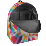 Bright Swirl Tie Dye Print Backpack