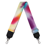 Bright Swirl Tie Dye Print Bag Strap