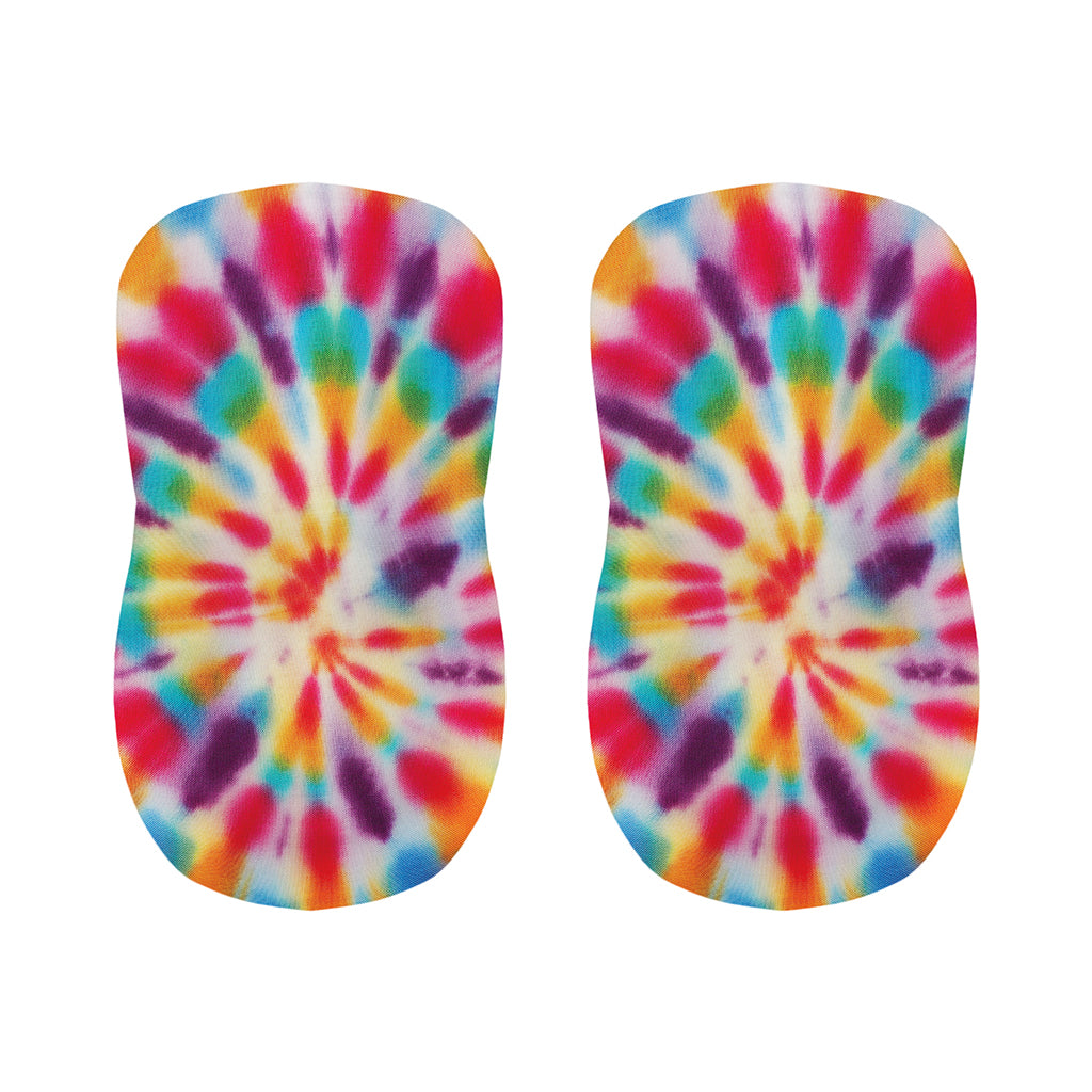 Bright Swirl Tie Dye Print Bar Stool Covers