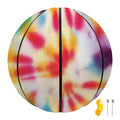 Bright Swirl Tie Dye Print Basketball