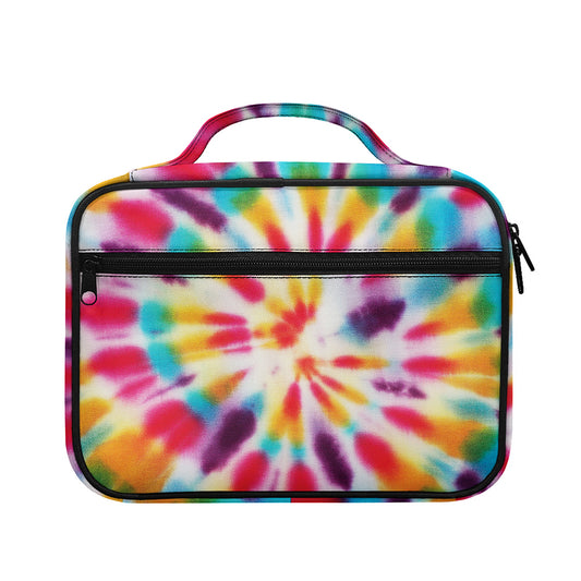 Bright Swirl Tie Dye Print Briefcase Bible Bag