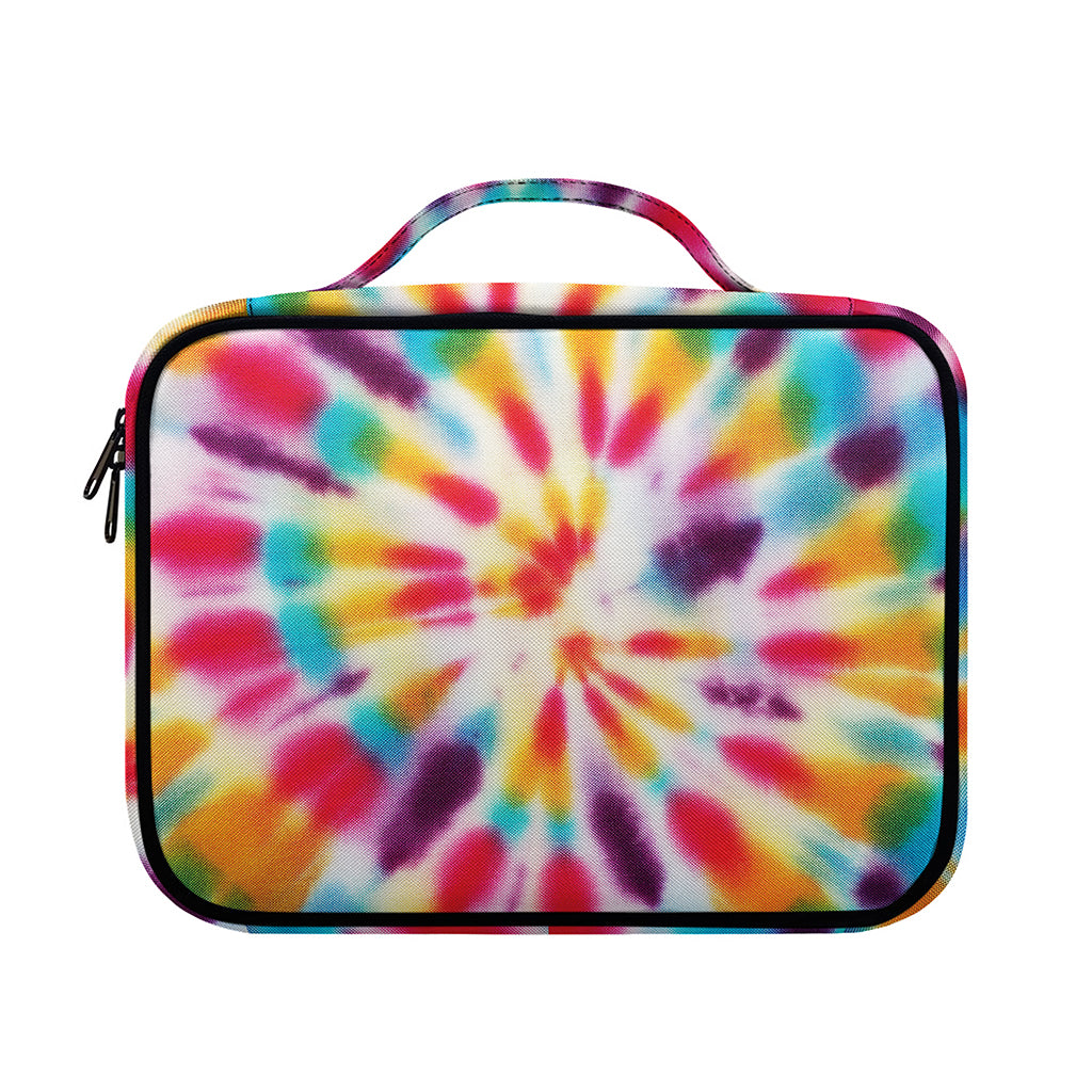 Bright Swirl Tie Dye Print Briefcase Bible Bag