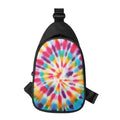 Bright Swirl Tie Dye Print Sling Bag