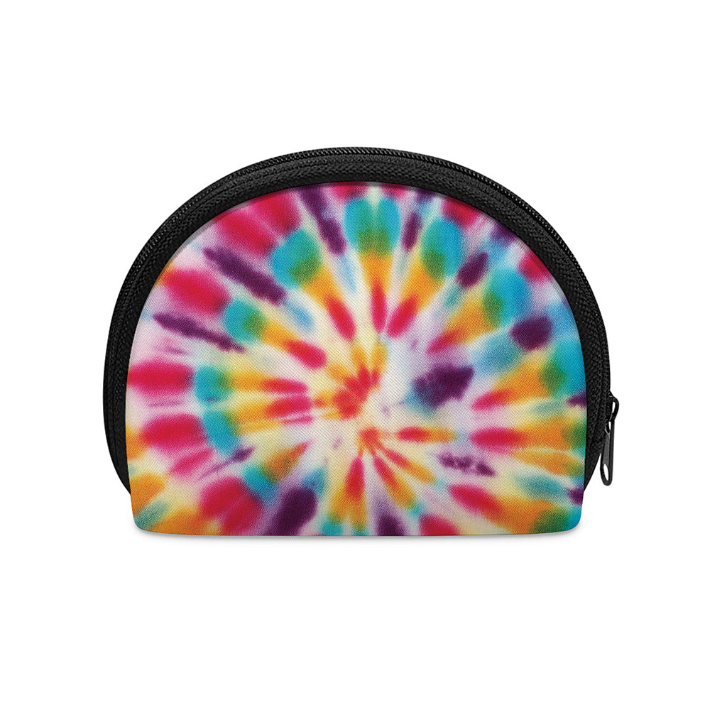Bright Swirl Tie Dye Print Coin Purse