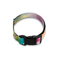 Bright Swirl Tie Dye Print Dog Collar